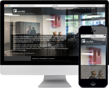 roeschli.biz auf Desktop und Mobile