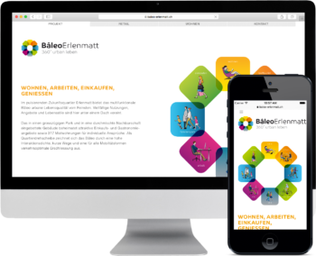 baleo-erlenmatt.ch auf Desktop und Mobile