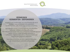 Baustoffkreislauf Regio Basel